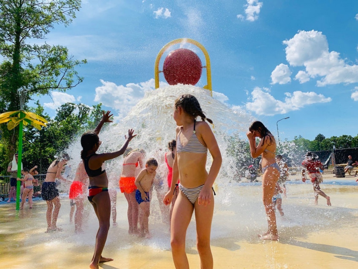 waterspeeltuin spray park drievliet